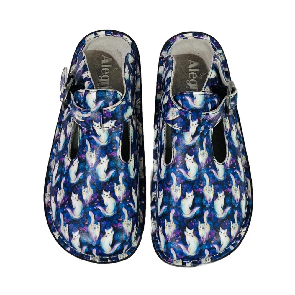 Alegria Slip-On Clogs Classic Purrfection Blue EU 36 Women’s